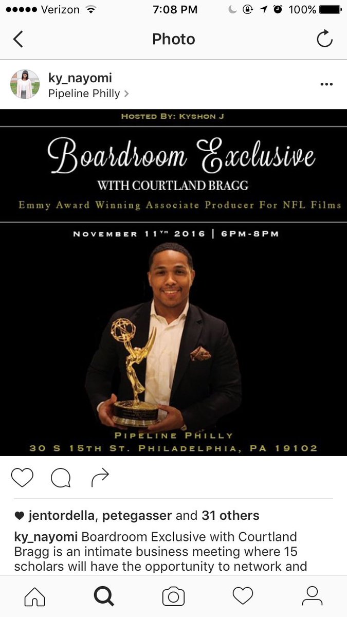 So proud of my friend Kyshon for organizing this exclusive event in Philly!! #businesswoman #networking #inspired