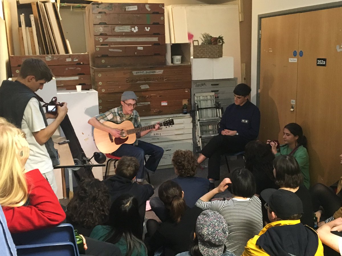 roderickmills's tweet photo. first gig of the year in #studio350 GD/ILL @artsbrighton https://t.co/Rx7x3kny3Y