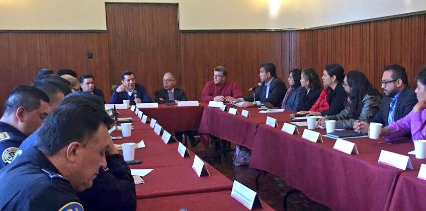 Gabinete de Seguridad Pública en <a href="/TlalpanCDMX/">Tlalpan CDMX</a> con presencia de nuestro Director General, Martín Juárez.