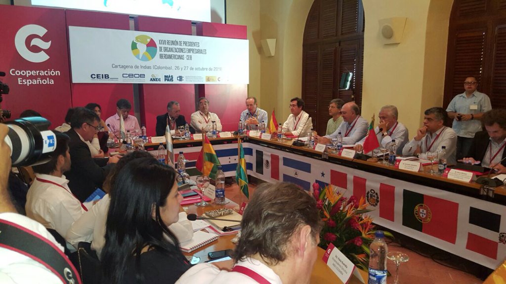 CONEPPanama's tweet photo. @CONEPPanama presente en reunión Iberoamericana de Organizac. empresariales #OOEE. #CONEP https://t.co/MNMJxE8iot
