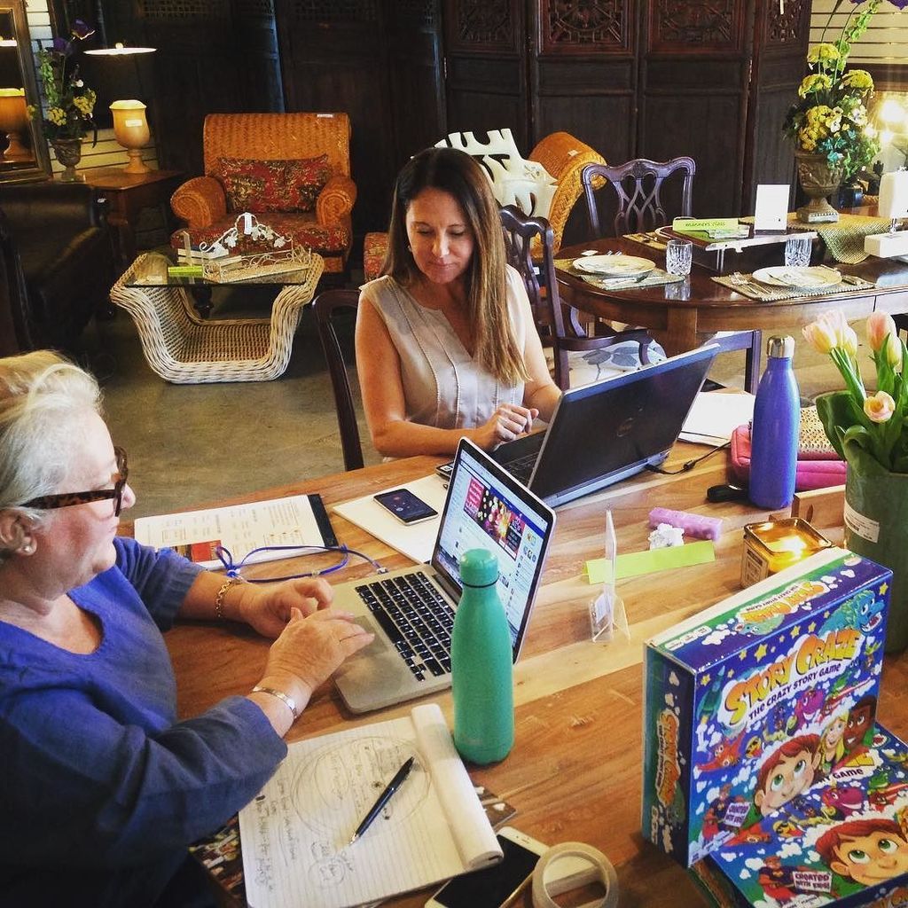 Love having the <a href="/crazystorygame/">STORY CRAZE</a> here with us at Popup Coworking today. Check out their kic… ift.tt/2dMbDKH