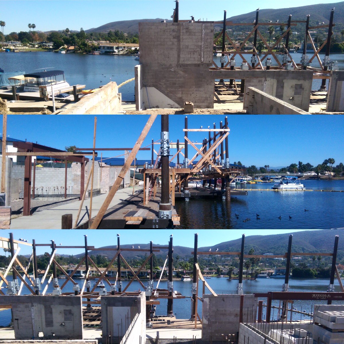 CostonArchitect's tweet photo. #tbt to the construction phase of what's now Decoy Dockside Dining in San Marcos, CA.
It's definitely worth checking out! 
#SD #archilovers https://t.co/Vs2c2Lf91I
