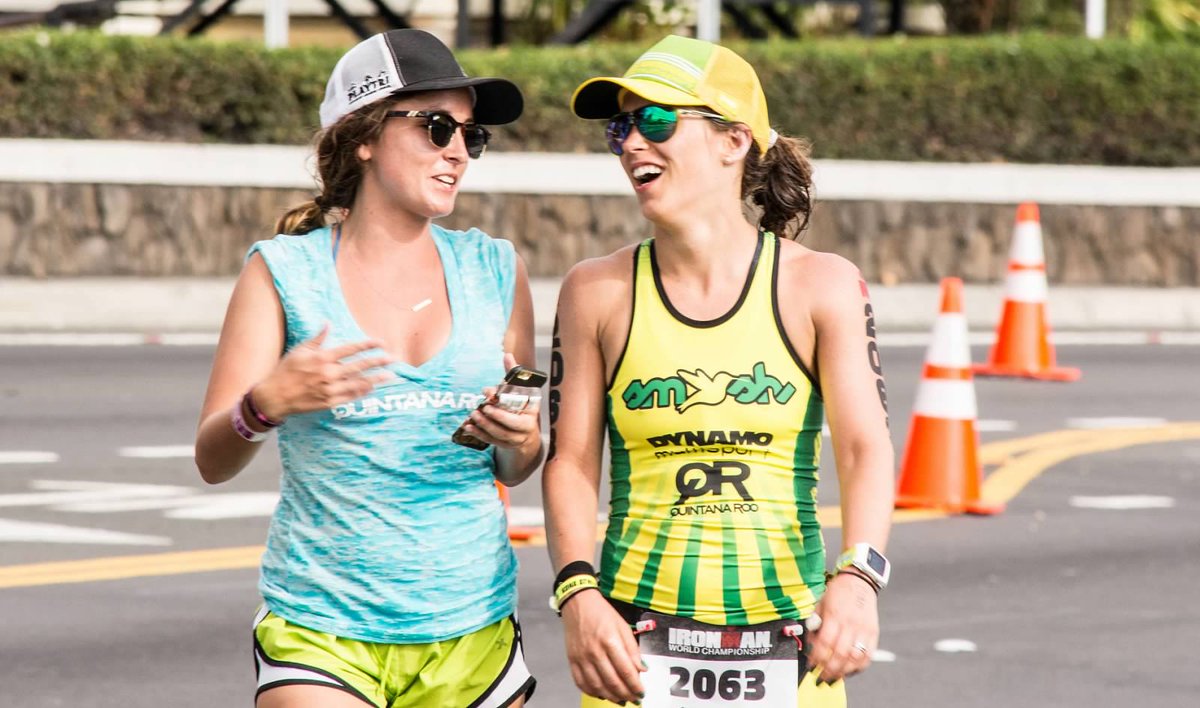 lamerso's tweet photo. Thankful for @WeAreDynamo awesome partner @quintanarootri Bryanna for making me laugh during a low spot at the #IMWC https://t.co/ceajEusdnH