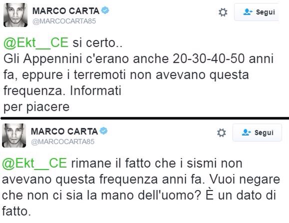 adiafora_'s tweet photo. Per ogni Marco Carta complottaro che dice "informati, è un dato di fatto" uno scienziato del CERN ha un colpo apoplettico. https://t.co/8EC9yfyICL