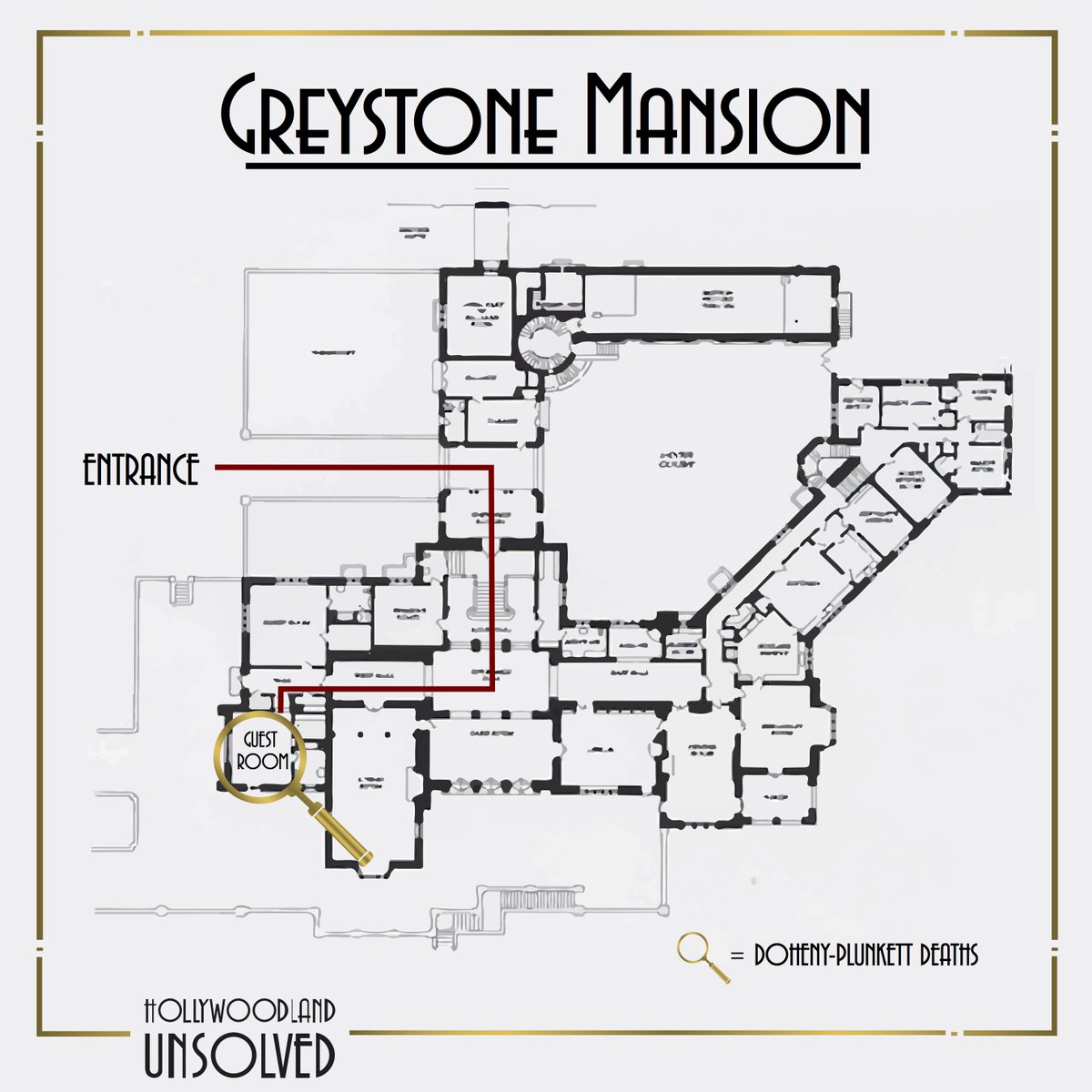 Hollywoodland Pod on Twitter Floorplan for Greystone 