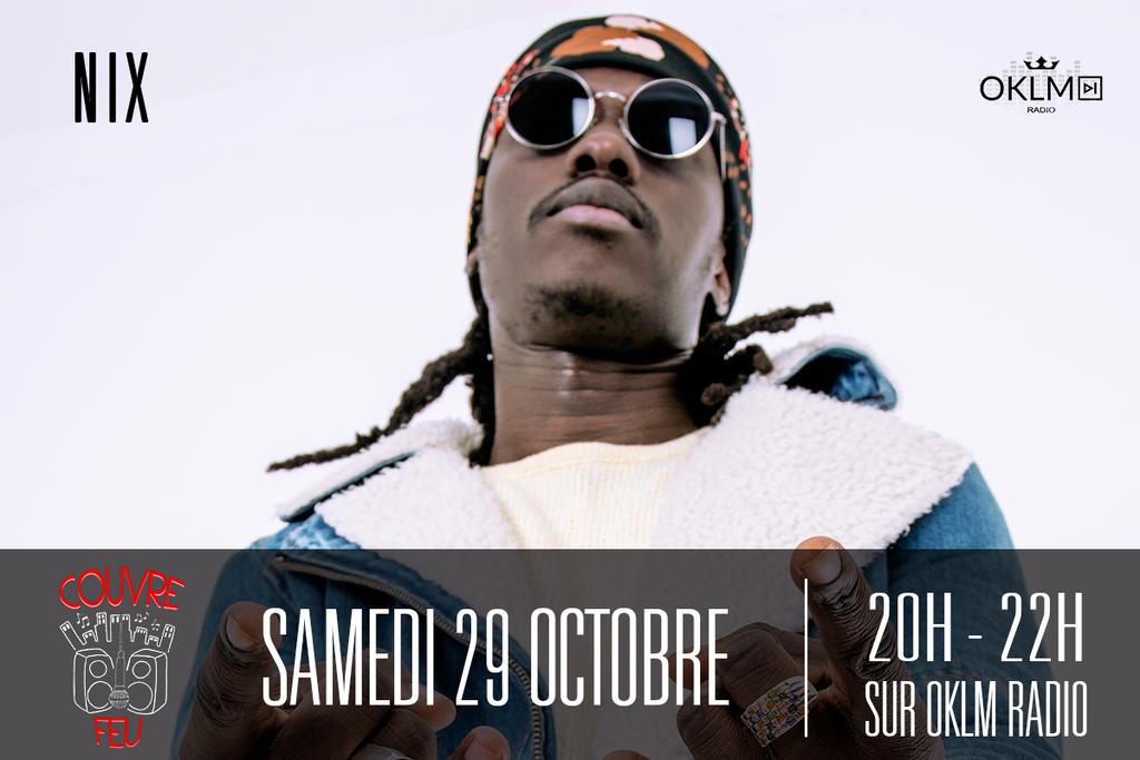 CouvreFeuOff's tweet photo. Retrouvez sam 20h-22h @NixOfficial  dans #CouvreFeuRadioShow sur @oklmradio en interview,live pour son nouvel album #LArtDeVivre tjrs dispo https://t.co/JNrZSMumnb