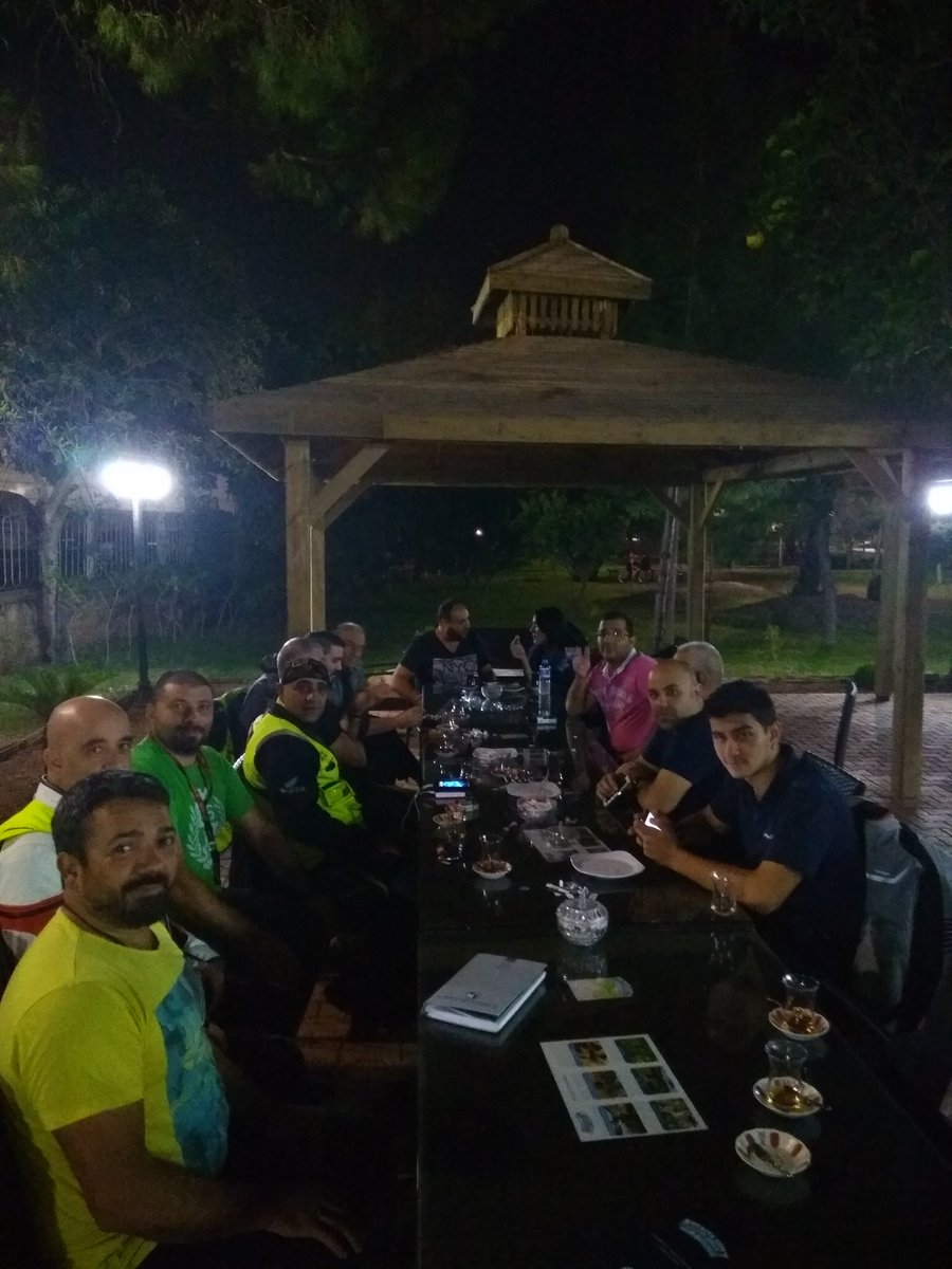 Motosiklet gruplarıyla şenlikten önceki son toplantımızı yaptık. <a href="/HTutuncu/">Hakan TÜTÜNCÜ</a> <a href="/BasriCokun/">Basri Coşkun</a>