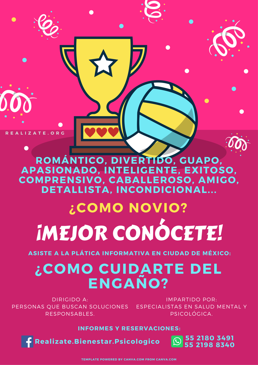 HumanFullness's tweet photo. ¿CÓMO CUIDARTE DEL ENGAÑO?
Plática informativa.
#Realizate #HazloPorTiTambien #BuscayBrindaAyuda #MejorConocete https://t.co/KUTWPr7Cug