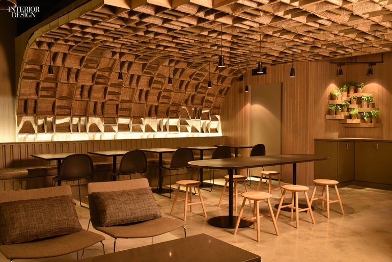 InteriorDesign's tweet photo. A 4,000-square-foot tea shop in Miami is a cocoon of serenity: https://t.co/00Uk0NaTh9 https://t.co/BhZRW20RMu