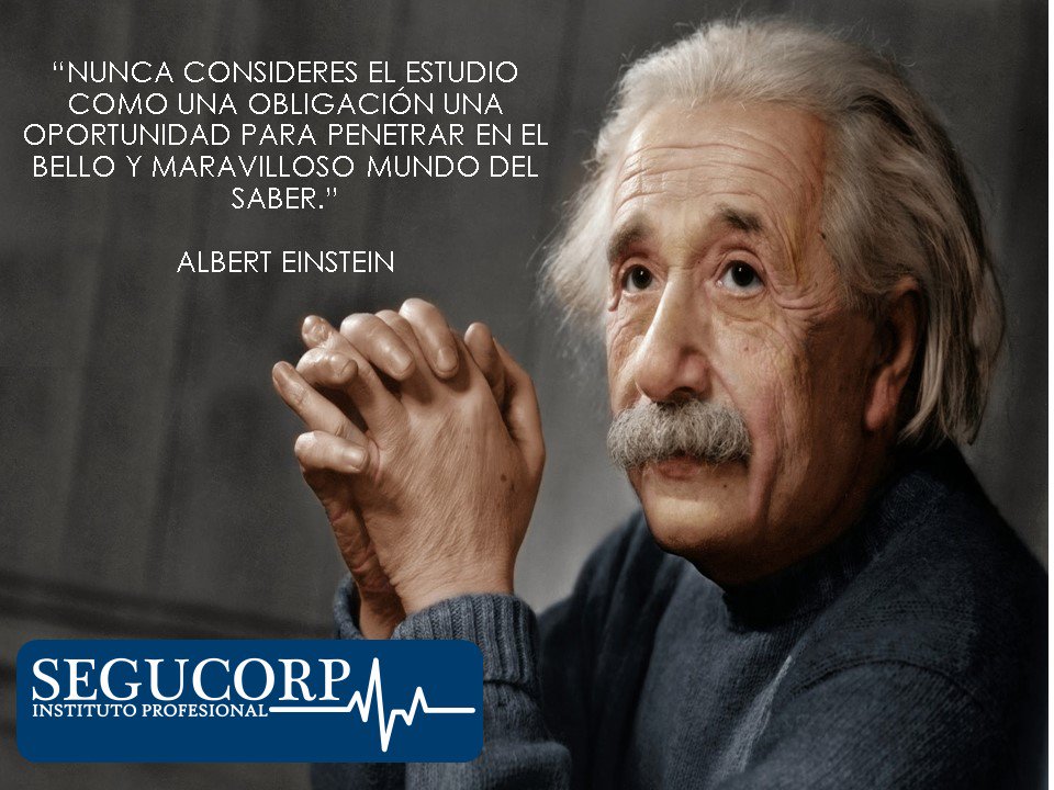 SegucorpOficial's tweet photo. #SEGUCORP #AlbertEinstein ¡Buenas Tardes! https://t.co/Yi2llkmtKf