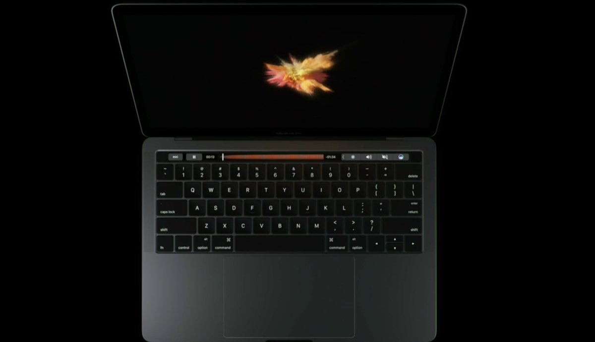 new macbook pro keyboard oled