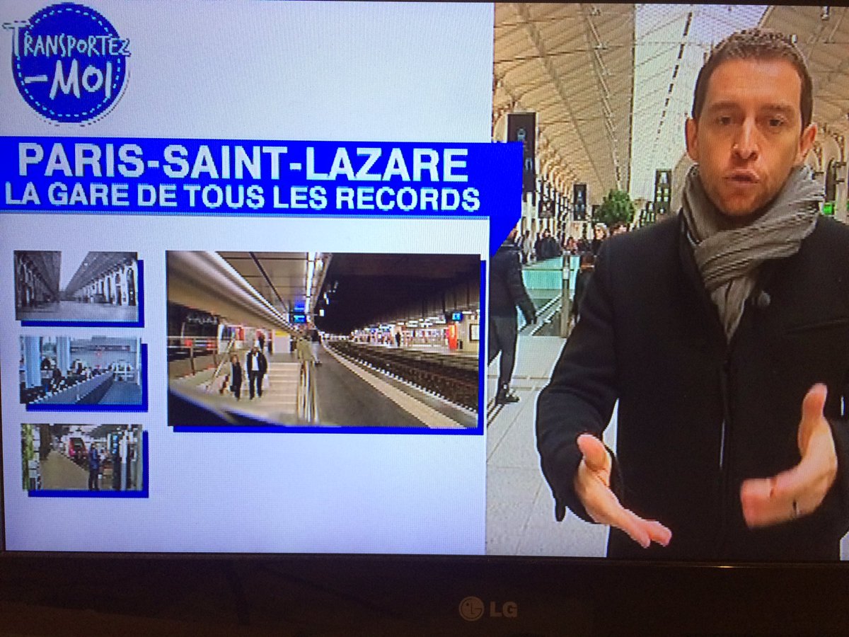 France3Paris's tweet photo. #TransportezMoi spécial Gare Saint-Lazare et réseau ouest du #transilien ce samedi à 12h05 sur @France3Paris #transports #Paris #SNCF #RATP https://t.co/U3ugbH9s3q