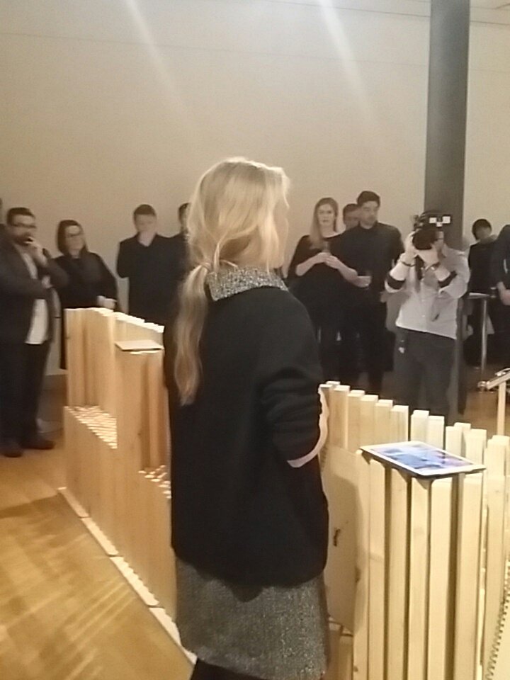 jimmacdonald12's tweet photo. Karen Anderson opens #prospectnorth in @ArcDesSco galleries in the Lighthouse #yiad #hello2arch #foa2016 https://t.co/1QrAfrZW6H