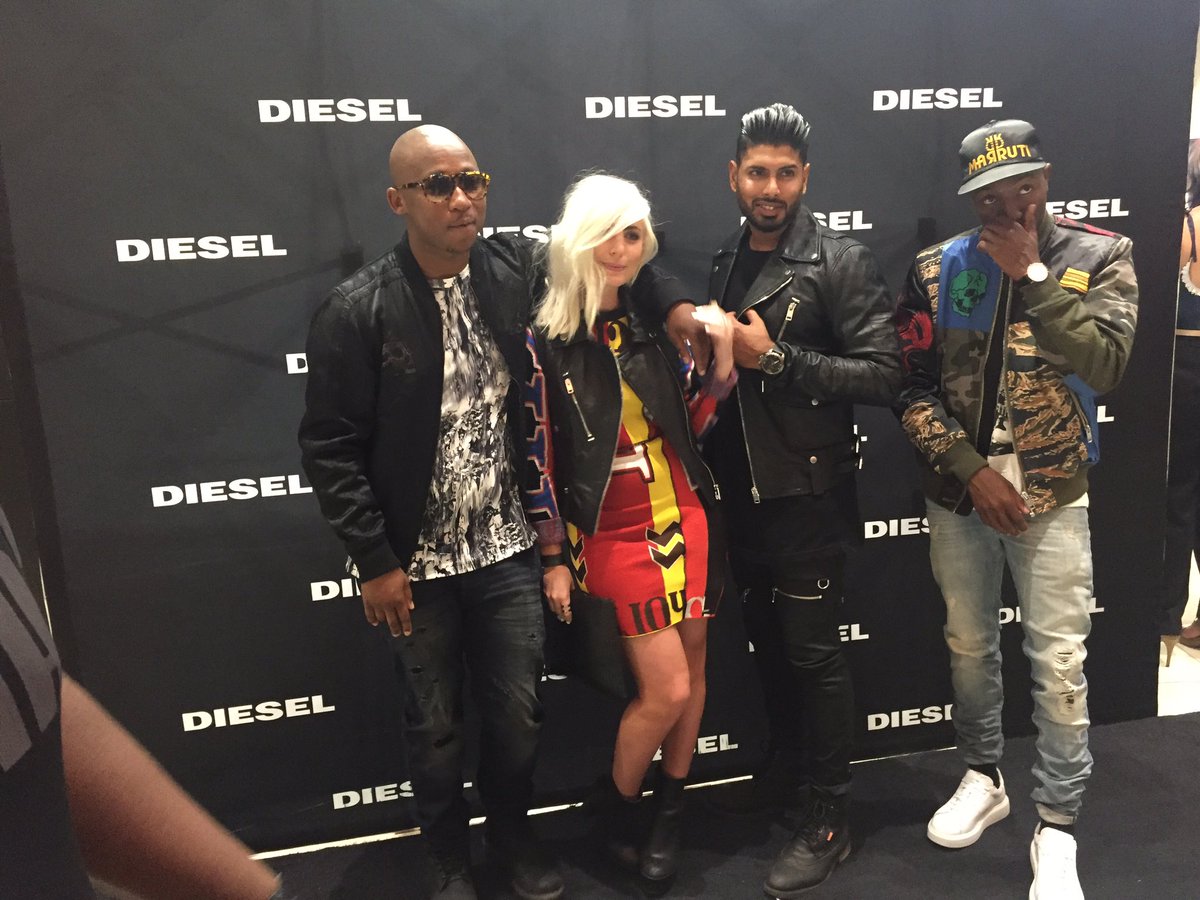 Treads_Threads_'s tweet image. #diesel #dieselsa launch of the #forsuccessfulliving campaign