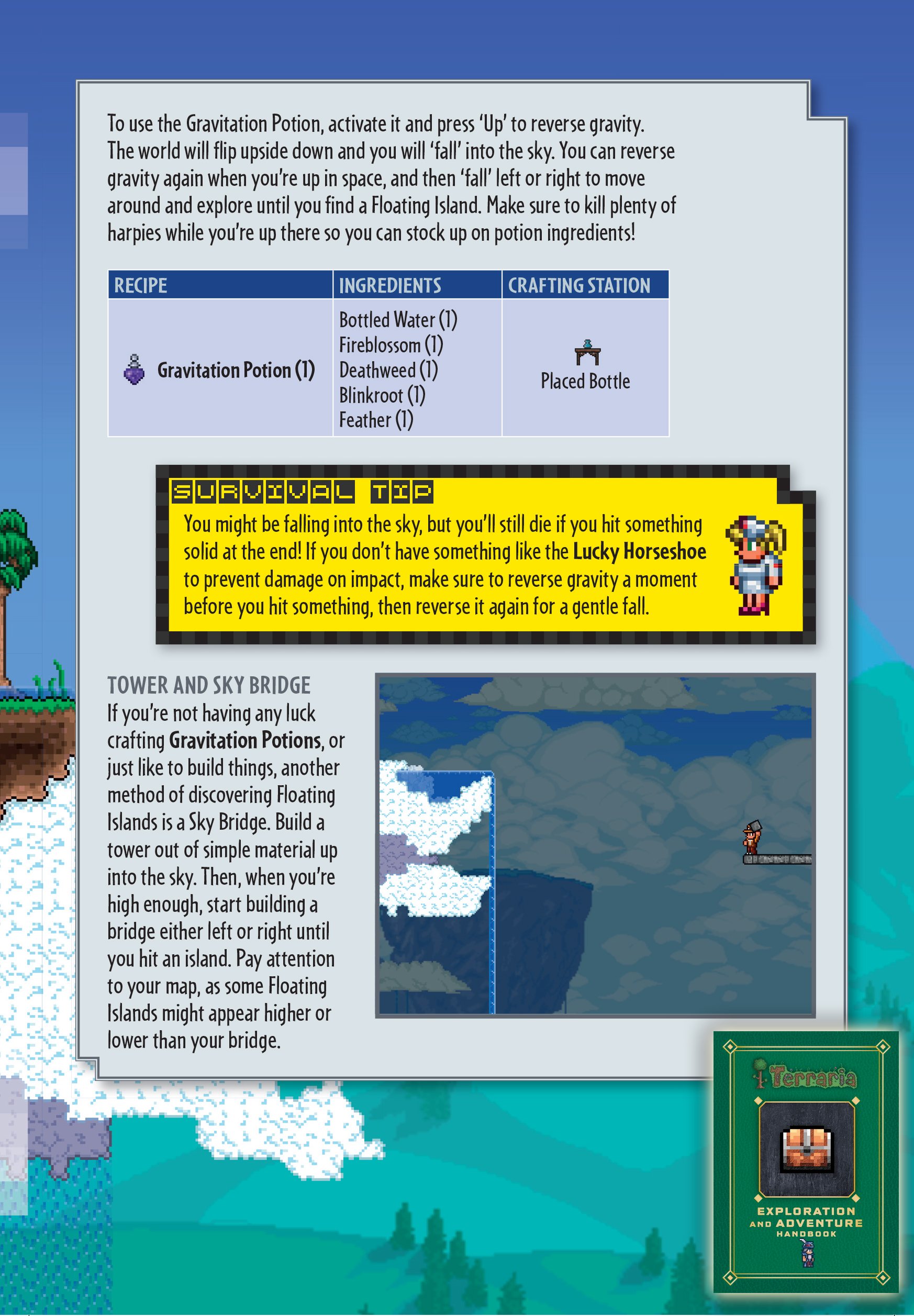 Terraria🌳 on X: &ldquo;Terraria: Exploration and Adventure Handbook out 