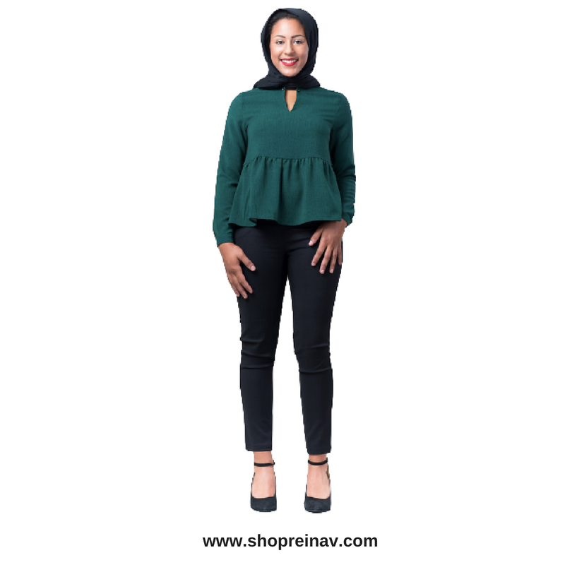 shopreinav's tweet image. Step into Fall with Reina Valentina, a must have is our Margot Peplum Top!

#fallfashion #modestchic #fashionbloggers #shopmyoutfit