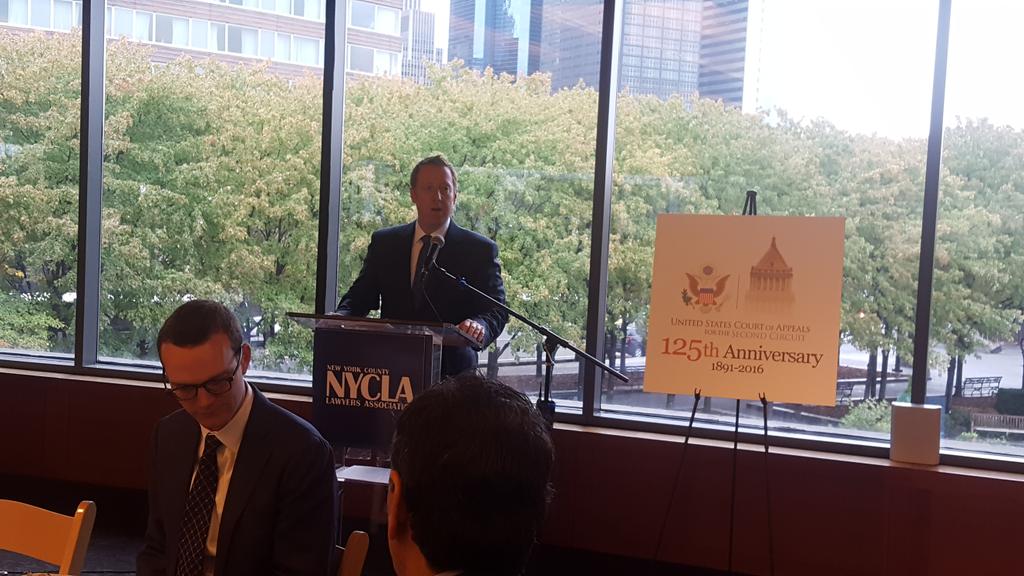 nycla's tweet photo. Thank you Scott Klugman for chairing such a wonderful event! #Weinfeld Luncheon @NYCLAPres @nycla https://t.co/2y7Nzg18eu