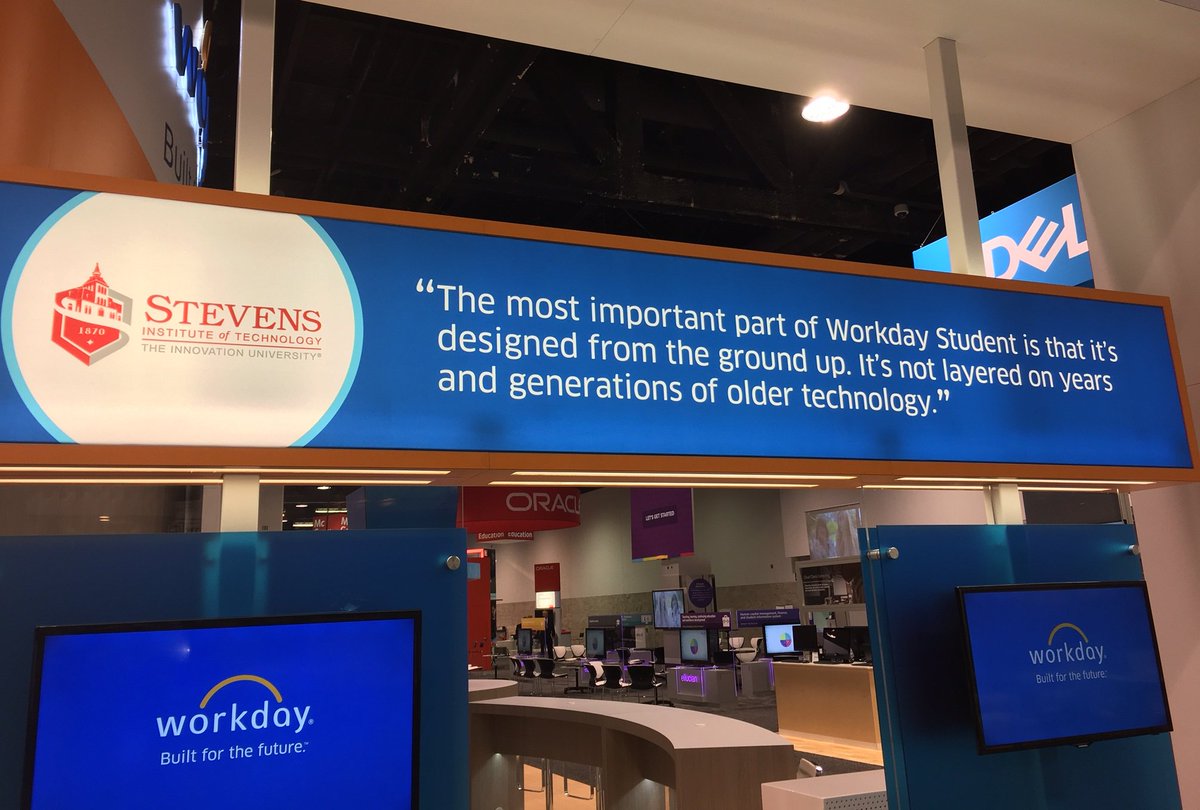 Workday's tweet photo. Listening to our customers &amp; understanding their needs was key when we set out to build Workday Student together #EDU16 #BuiltForTheFuture https://t.co/2Tw9szXX5w