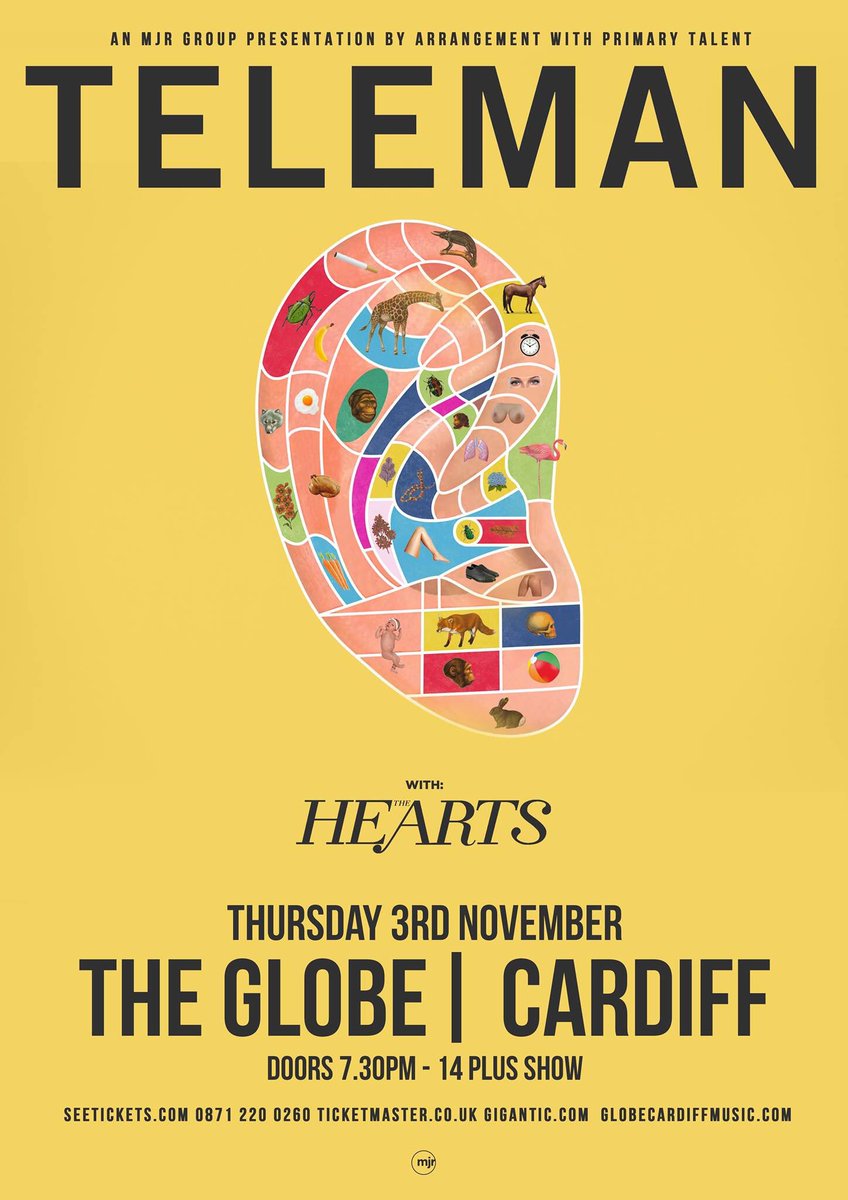 CARDIFF!
Pleased to announce we will be supporting Teleman at The Globe next Thursday! Tickets here: bit.ly/telemanglobe
Go get 'em! XXX