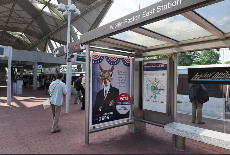 ClearanceJobs's tweet photo. Have you heard? #SecretSquirrel is running for office to give you the career you deserve.
#SecretSquirrel2016 https://t.co/IZeKIGwyhD