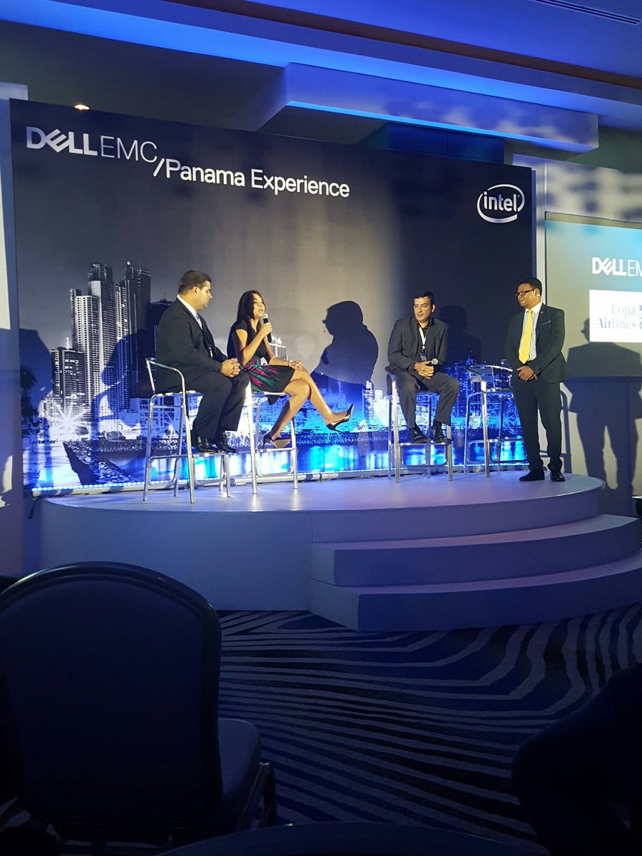 Inicio del foro de emc... Excelente jornada #DELLEMCPANAMA