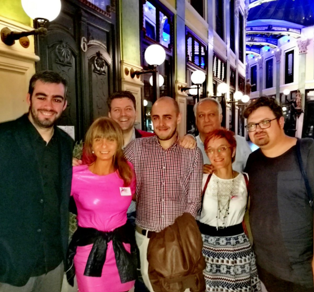 gemasanju's tweet photo. Un gran #PKNVA que nos ha convocado y convencido a todos. @Lisandrotradu @raulcarbajo @luisfombe @_Kaliope @iuliandebarros &amp; Yo ;-)) https://t.co/29OzBpi4pQ