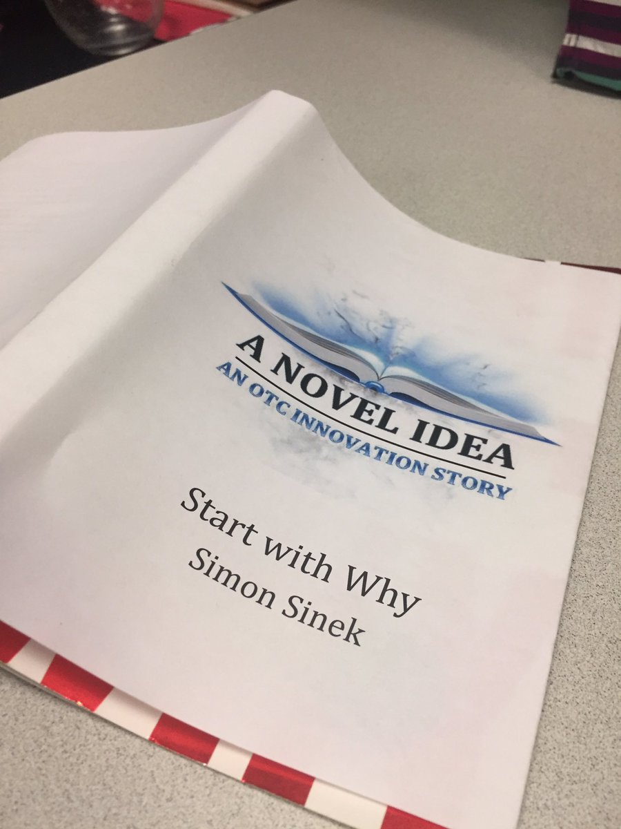 mrkstr613's tweet photo. #OTCNovelidea - looking forward to starting with why. Love the (novel) idea! https://t.co/JMeTjPBKbd