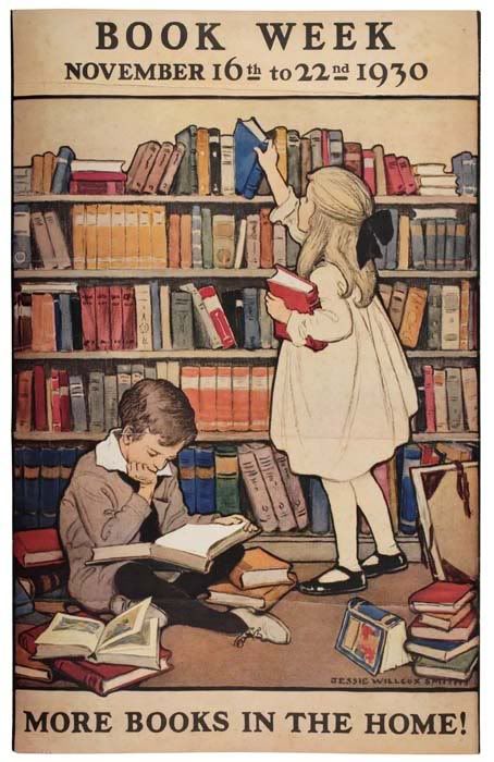 愛書家日誌 1930年 アメリカの読書週間のポスターです 日本の読書週間は10月27日から11月9日までです 読書ポスター 読書週間 T Co Unbhby5lvj Twitter