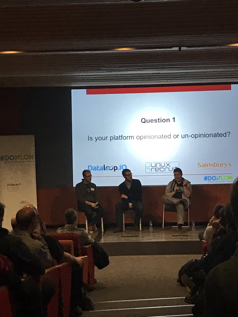 LukeLinux's tweet image. The panel discussion is underway. #DOXLON @davidodwyer