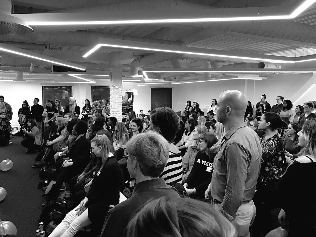 confabsocial's tweet photo. Full house, totally hooked on the words from @DevelopHerUK &amp; their speakers. #DevelopHer Launch 2016. #womenintech https://t.co/qBfxPBO84n