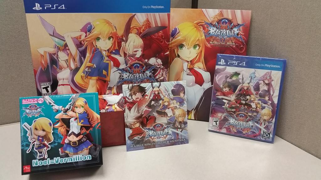 Aksys Games The Blazblue Central Fiction Le In All Its Glory Mini Nendo Game 10 100 Pg Hardcover Art Book 10 Track Cd Deluxe Box With Slipcase T Co Tv9mcicywp