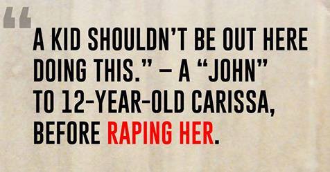 ChldrnOffStrts's tweet image. From #carissaphelps documentary. #sextrafficking