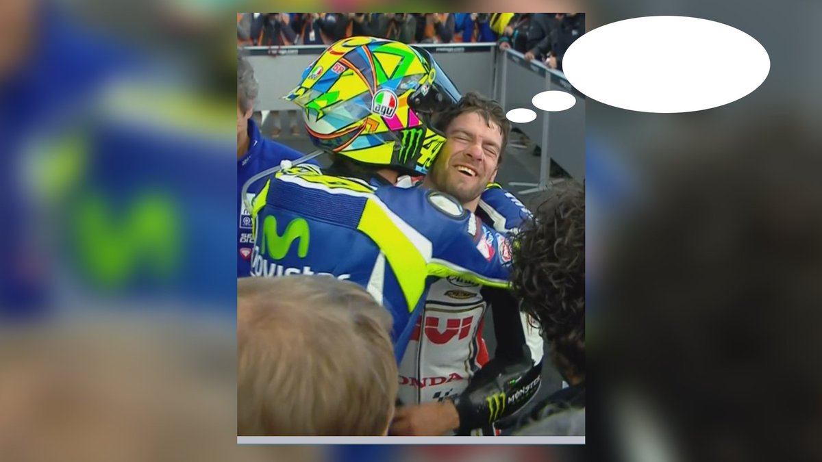 beINSPORTSUSA's tweet photo. There's still a @HJCAHelmets lid up for grabs! Fill in @calcrutchlow's thought bubble for a chance to win it! Answers to #PLCaption. https://t.co/yNextjS3tO