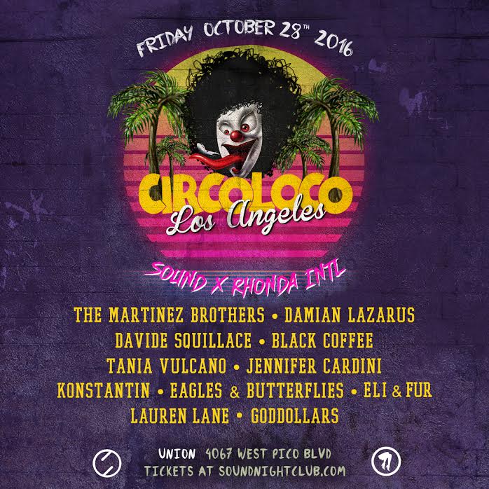 RhondaINTL's tweet photo. 3 ROOMS. 10 HOURS. #CircolocoLA COMING 4 U FRIDAY 10PM-8AM https://t.co/bCgtCQwOj3 https://t.co/dDnXPaKgJY