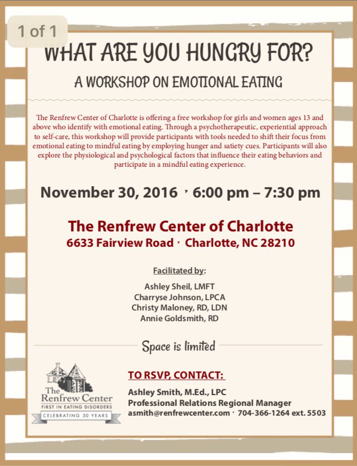 The Renfrew Center (RenfrewCenter) Twitter