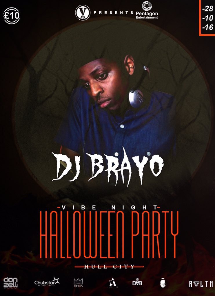 VibeEntGrp's tweet photo. Exactly a day to go 🕸🎃👻

Djs: @DJIBBIE ❌ @OluwaDjTiz ❌ @deejaybrayo on decks 🔊🔥

Venue: Funktion Nightclub 

#VibeEnt #PentagonEnt https://t.co/ghAt2CKNgl