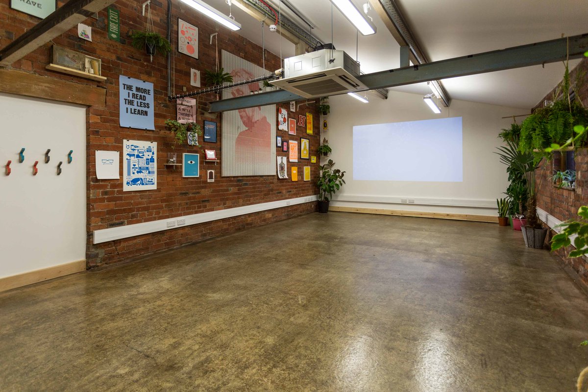 "I don't buy shoes; I buy prints," says <a href="/LauraWelli/">Laura Wellington</a>. How beautiful is her baby, a.k.a. <a href="/Dukestudioleeds/">Duke Studios</a>? #coworking #RabbleTalks