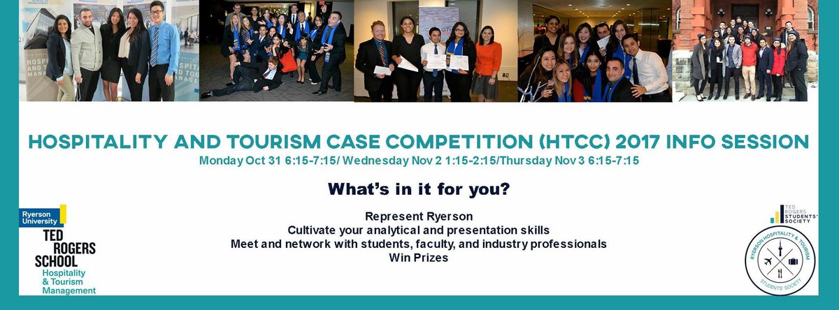 @RyersonHTSS hosts 1st case competition student info session Oct. 31 @ 6:15pm in TRS 3164 @karimmohammadi