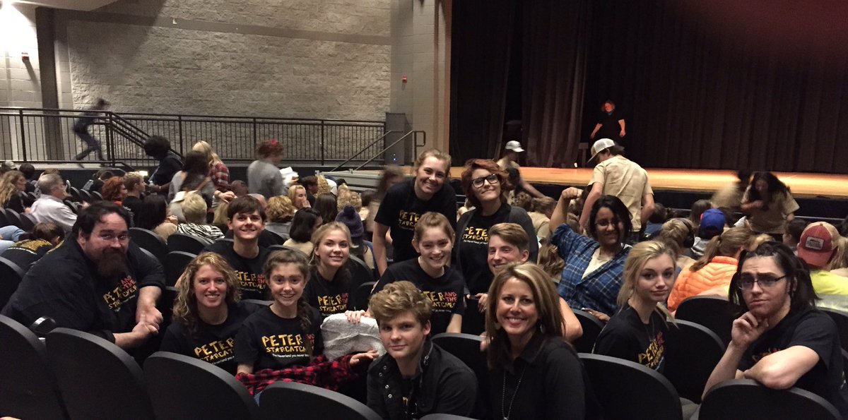 MariaRbradley's tweet photo. Great day with NM Thespians. It's about to be showtime. Break a leg Mountaineers! @mswilsonsmind #oneact2016 #peterandthestarcatcher https://t.co/po8N3DtPOT
