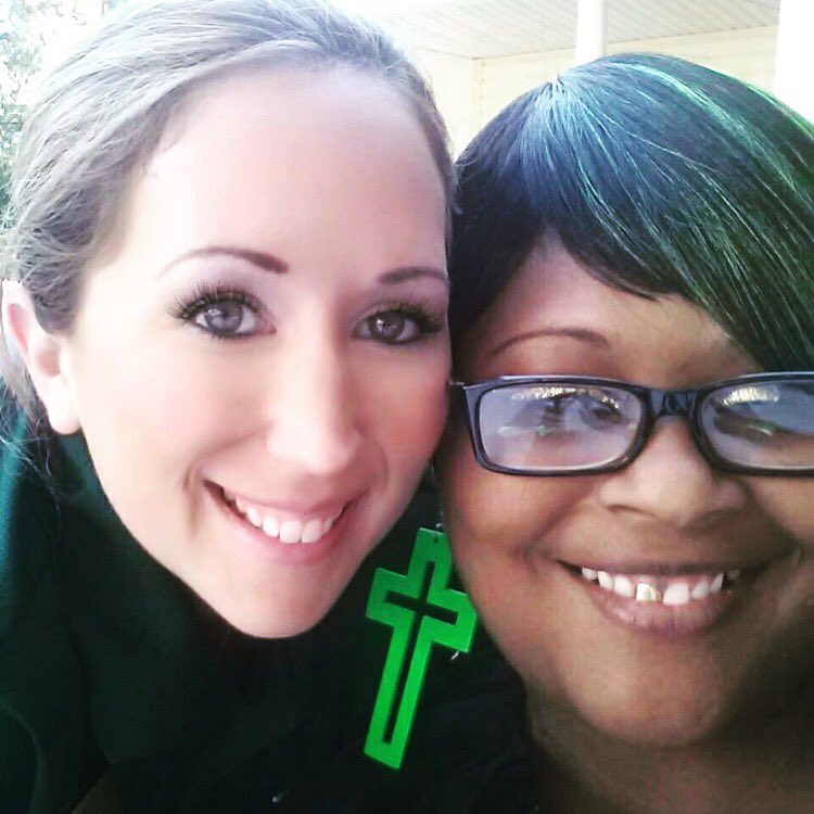 I got to hang with my girl Valerie at our Caregiver Appreciation meeting! So much fun! Love her!