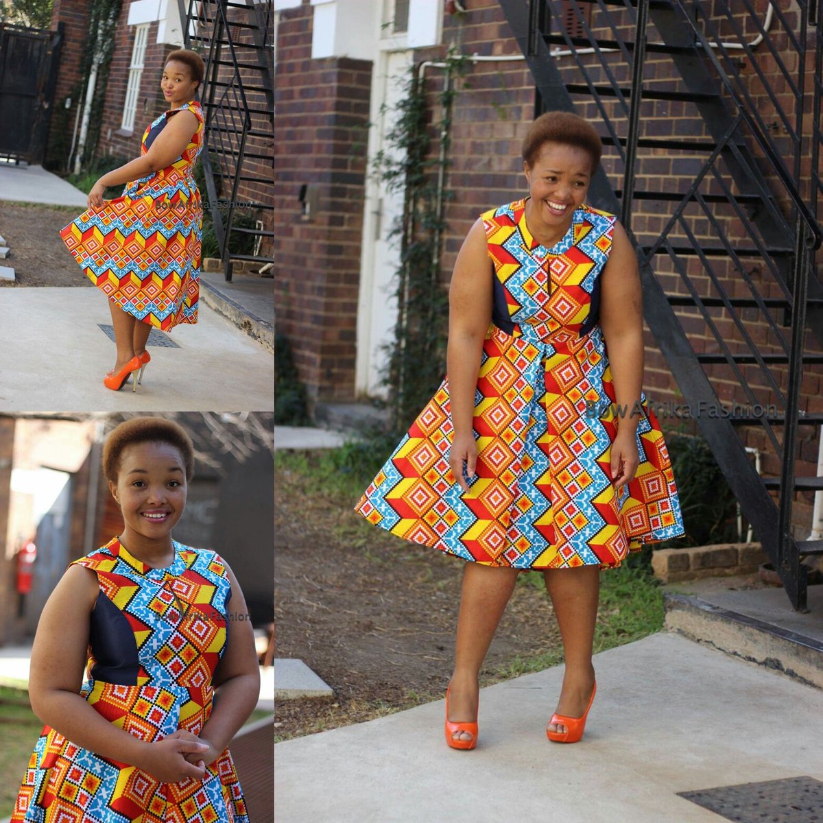 bow african traditional dresses