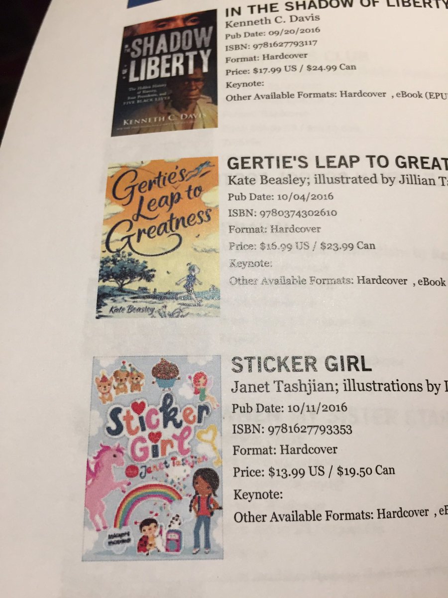 cmooresalgado's tweet photo. Finally a sticker book with no sticker page!! ππΌππΌππΌ @MacKidsBooks #vla2016 https://t.co/7veWyQNMdx