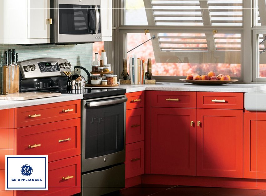 RegisBernardEP's tweet photo. GE Appliances has hidden a fork in this kitchen... do you see it? Tell us where below! https://t.co/61H9cmFU0F