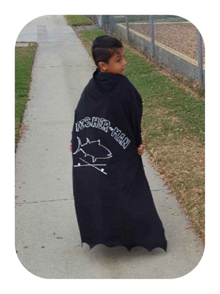 JM_LACountyDPW's tweet photo. FISHER-MAN... Super Hero Day at my son's kindergarten. Kid loves to fish! Inspired by @CaptMarciano #wickedtuna https://t.co/9GPZYbUnfg