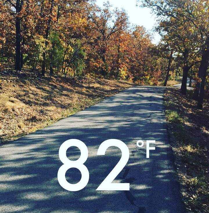 LauraSimonTV's tweet image. Enjoying this weather/the changing colors! #arwx #artrails