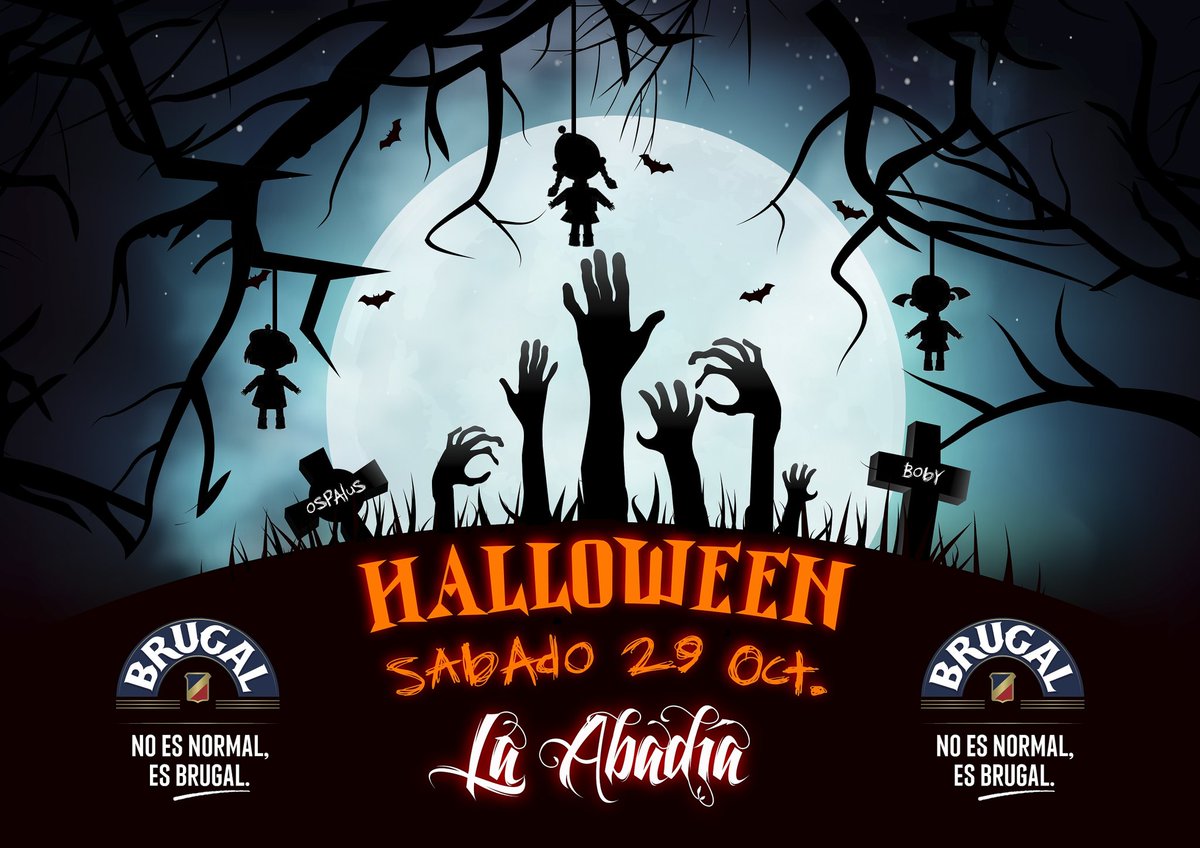 AbadiaTrujillo's tweet photo. Seguimos con el sorteo de entradas para HALLOWEEN! Quieres una!? Haz RT! #HalloweenAbadiaTrujillo #SeVaALiarUnPoquito 🙈🙈🙈 👻☠👽👾💀 https://t.co/zXMZLxSE9W