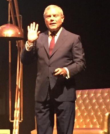 Ton143's tweet photo. "You will not win by cutting costs" Sir Martin Sorrell of @WPP at @GroupMWorldwide #TYNY2016 https://t.co/9SolhgI6wu