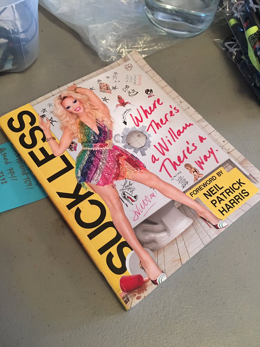 RheaLitre's tweet image. Love this book so much! #SUCKLESS by my homegirl @Willam! Get it NOW!