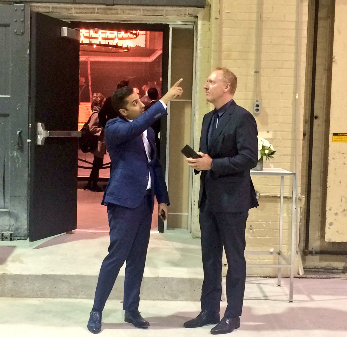 waterworksto's tweet photo. . @moddevelopments @noorez with @GlenBaxterTO. #waterworkscondos https://t.co/cYqLATRnBk