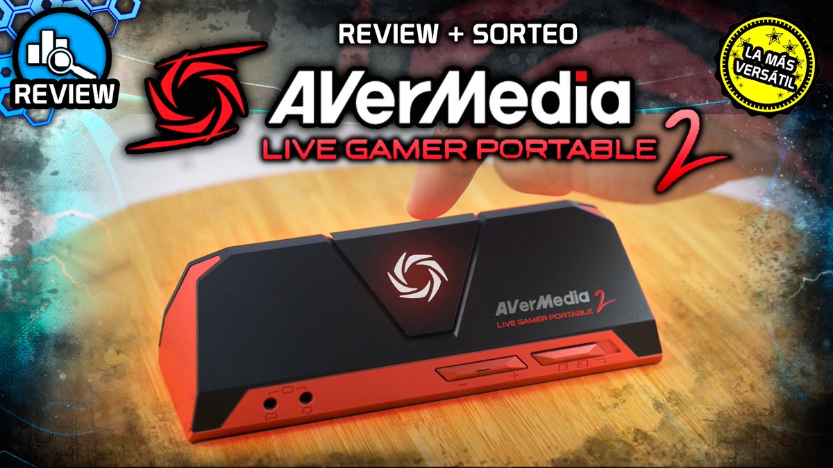 GuiasTacticasES's tweet photo. Conoce la @AverMediaGaming Live Gamer Portable 2
Y llévate una capturadora 1080p 60fps gratis!
Entra y PARTICIPA! 😉
https://t.co/8DXluzNj6c https://t.co/K37mNheOhd